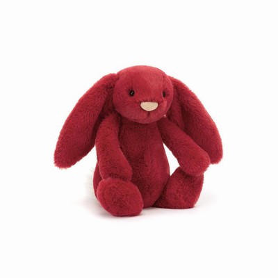 Jellycat Bashful Luxe Konijn Scarlett | DE7482960